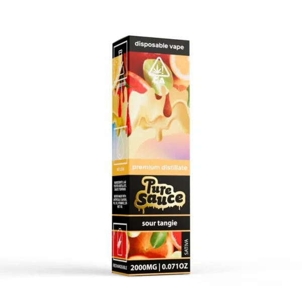 Pure Sauce Disposable Flavors Sour Tangie(Sativa)